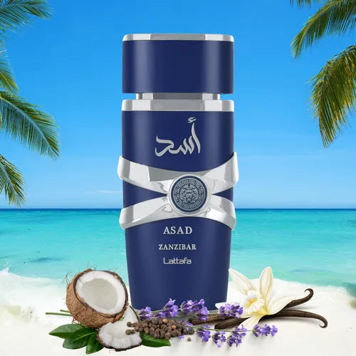 Lattafa Asad Zanzibar Man 100ml Edp Volumen de la unidad 100 mL